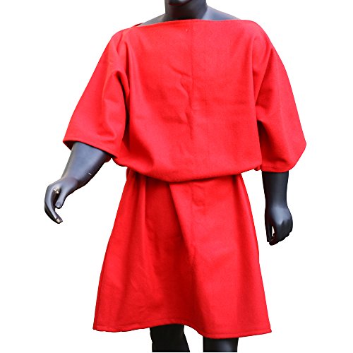 Wool Roman Tunic - Green