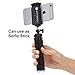 Mini Cell Phone Tripod - AnyMore Flexible Tripod with Bluetooth Remote and Universal Clip for iPhone, Android Phone, Camera, Sports Camera