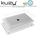 Kuzy Compatible with M2 MacBook Pro 13 inch Case 2020 2024 2023 2022 2021-2016 M1 - A2338 A2289 A2251 A2159 A1989 A1708 A1706 Plastic Hardshell Cover for 13 inch MacBook Pro Case, White