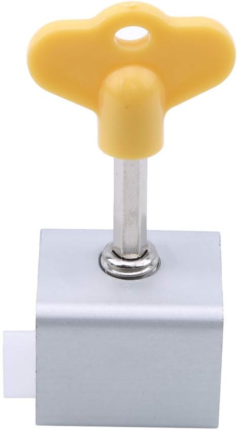 Pinhan Child Safety Window Locks Sliding Window Restrictor Locks Sash Restrictor with Key,Plastic key