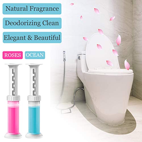 Ssup Clean Fresh Gel Toilet Cleaning Stamp, Roses and Oceans, Toilet