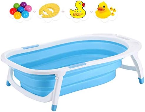 ビューティー 家電 カメラ 車 バイク折りたたみ幼児用バスタブ 赤ちゃん用浴槽 キッズポータブル折りたたみ式バスタブ 水切りが簡単 滑り止め B08b4rzh7y