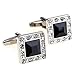 Fashion2Beauty Super Shiny Swarovski Quality Crystal Cufflinks Elegant Style Business Party Used