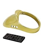 Homelix Handmade Traditional Brass Archery Thumb Ring (21#)