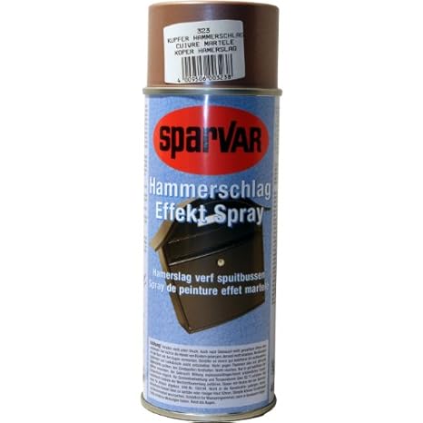 SparVar 6003238 Lackspray Hammerschlag Kupfer, 400 ml