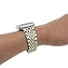 Seinit Stainless Steel Watch Band Replacement Strap Compatible with Apple Watch Series 6/5/4/3/2/1 40mm/38mm, Gold