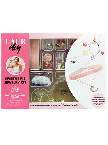 LaurDIY 37600009 Sweetie Pie Jewelry Large DIY KIT, Multicolor