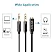 Besign Audio Cable Pack - 3.5mm Aux Cable, Male to Female Extension Audio Cable, Female (CTIA Standard) to 2 Male Headphone Mic Audio Y Splitter Cable, 3.5mm Male to 2 Port 3.5mm Female Audio Cable