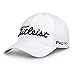 Titleist Golf Caps (Flat Bill, Tour Sports Mesh) (M/L, Tour Sports Mesh, Staff, White)