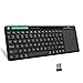 Rii K18 Wireless Keyboard With build-in Large Size Touchpad Mouse, Rechargable Li-ion battery, For PC,Google Smart TV,KODI,Raspberry Pi2/3, HTPC IPTV,Android Box,XBMC,Windows 2000 XP Vista 8 10