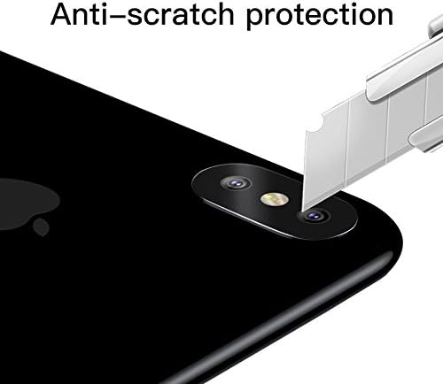 (2 PACK) Protector for iPhone X Camera Lens protector, Ultra-thin Crystal Clear,9H Hardness [Anti-Scratch]Screen Protecto