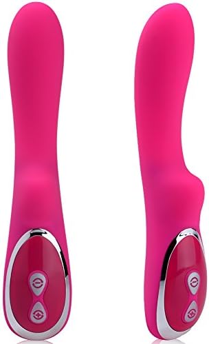 LILER(TM) 10-Frequency Vibrating High-end ABS Magnetic Suction Charge AV Massager Vibrator for Female Masturbation (rosy)