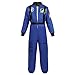 Halloween Astronaut Costume for Kids Role Play Child NASA Flight Jumpsuit Costumes Blue L
