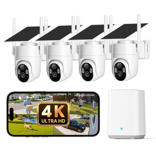 ELYSOO 4K Wireless Security Camera System