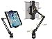 EverywhereFocus Tablet Stand Phone Holder Desk Clamp Mount (6-13 inch): Aluminum Adjustable Stand for iPad Pro 12.9/10.5 Air Mini, iPhone, Samsung Galaxy Tab, Nintendo Switch, Surface Pro, Kindle.