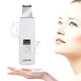 Facial Skin Scrubber, LOZAYI Portable Exfoliator/ Blackhead Remover Spatula,Cutin Peeling instrument, Comedones Extractor Pimple Cleanser Rechargeable for Pores Deep Cleansing and Facial Lifting Tool