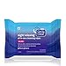 Clean & Clear Night Relaxing All-In-One Facial Cleansing & Makeup Remover Wipes with Deep Sea Minerals & Sea Kelp Extract for All Skin Types, Oil-free, Non-Comedogenic & Ophthalmologist-Tested, 25 ct