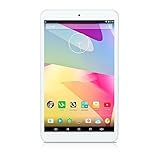 iRULU eXpro X1s IPS 8 Inch Google Android Tablet PC, 5.1 Lollipop, HD 1280800 Resolution, 1GB RAM, 16GB Flash, Micro HDMI, Bluetooth 4.0, 3D Games Supported, Dual Cameras, Plastic Rear (White Back)