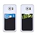 Credit Card/ID Card Holder - Can be attached to almost any Phone - Always carry your Essential Cards with your Phone - Silicone Material will keep its shape, cards will not fall out - 3M sticker