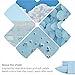 California Design Den Soft Twin Sheets Set - 400 Thread Count Sateen, Natural 100% Cotton Sheets, Deep Pockets, Cooling and Durable Bedding Set for Dorm Rooms & Adults - Sky Blue