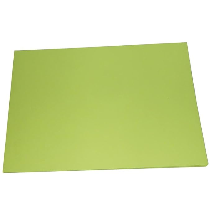 Fluorescent Green A4 Colored Kraft Paper 80gsm x 100 Sheets Amazon.in