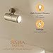 Simba Lighting Halogen GU10 35W Spotlight 120V MR16 with Glass Cover (10 Pack) Dimmable for NP5 Candle Warmer, Accent, Recessed, Track Lighting, Twist-N-Lock Twistline Base, Warm White 2700K
