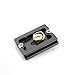 Pergear Quick Rlease Plate with 1/4 Inch Universal Screw Arca Swiss Compatible for Tripod Ball Head