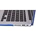 HDE MacBook Air 13 inch Case Soft Touch Matte Plastic Hard Case with Keyboard Cover (Models: A1369 and A1466), Blue