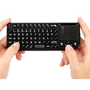 iClever2.4GHzミニワイヤレスキーボード IC-RF01 無線 USB レシーバー mini wireless keyboard