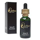 Optima Pets Organic Cat and Dog Hemp Oil - Improves Health, Provides Hip and Joint Pain Relief, and Reduces Inflammation - Natural Cat and Dog Anxiety Relief - Colorado Grown and Manufactured