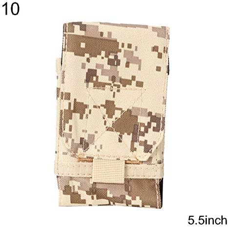 Waist Bag Casual Nylon Sports Camouflage 5.5/6 Inch Phone Pouch Belt Hanging Waist Bag-Desert Digital 5.5 inch Sports Waterproof Ultra Slim Adjustable Strap for Outdoors Workout Traveling 19Kenbeton