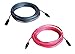 WindyNation 10 Gauge 10 AWG Pair 30 Feet Black + 30 Feet Red PV Photovoltaic Solar Panel Extension Cable Wire Solar Connectors