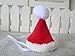 NACOCO Pet Christmas Costumes Dog Suit with Cap Santa Claus Suit Dog Hoodies Cat Xmas Costumes (Red, XL)