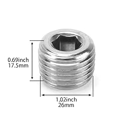 Internal Hex Countersunk Male Thread Pipe Plug