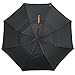 ZEKAR Largest ever on Amazon 68-inch wooden handle stick umbrella | Cover Family | Luxury Wood handle | Double canopy Windproof, Vented Design | Auto open Golf Umbrella | for Men & Women