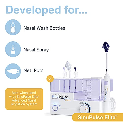 SinuAir Sinus Rinse Salt Solution Saline Powder for SinuPulse System