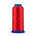 Selric [1500Yards / 36 Colors Available] UV Resistant High Strength Polyester Thread #69 T70 Size 210D/3 for Upholstery, Outdoor Market, Drapery, Beading, Purses, Leather (Red)