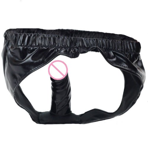 PleasureBox Unisex Fetish Dildo Pants Penis Insert G-Spot Anal Plug Belt Dong