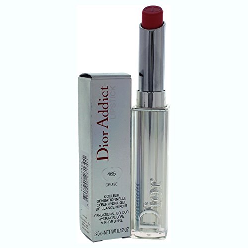 Christian Dior Addict Lipstick Hydra-Gel Core Mirror Shine, No. 465 Cruise, 0.12 Ounce