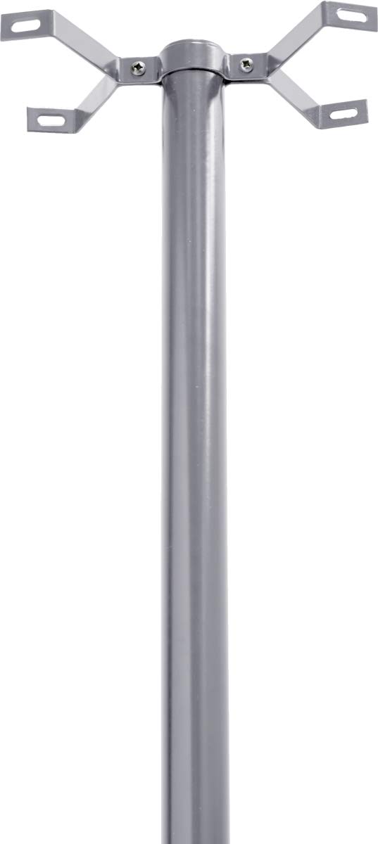 ARREGUI D-USA/PL Letter Box Stand Made of Steel for The USA Mail Letterbox, Letter Box Stand for The American Post Box by Arregui, 133 cm High, Durable, Easy Assembly, Grey