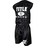 TITLE Boxing Pro Set Nylon Sweat Suit, X-Large