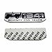HANSWD 2 Pcs 75 Year 1941 Anniversary Metal Emblem Badge Nameplate for Jeep Wrangler CHEROKEE Patriot Compass (Silver)