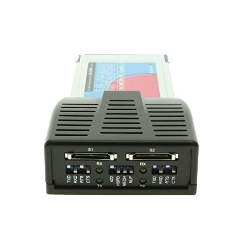 SerialGear Dual Port RS-422/485 PCMCIA PC Card