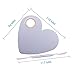 Your Choice NEW Heart Shape Makeup Palette Spatula Fashion Stainless Steel Pallet Makeup Artist Tools for Blending Cosmetic Foundation Shades Kit