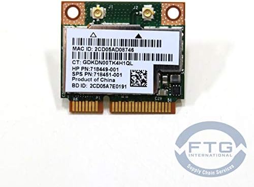 718449-001 WLAN 802.11ABGN Bumblebee BCM943228 2X2