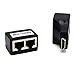 MOTONG 30M HDMI To Dual Port RJ45 Network Cable Extender Over by Cat 5e / 6 1080p up to Extender Repeater for PS3 HDTV HDPC STB