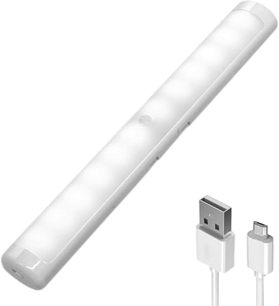 Bedler LED Recargables USB Debajo de la luz del gabinete Lámpara