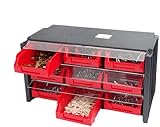 Tayg Stackable Sorter Mod 9 Plastic Storage Bins Organizer Wall Mount Dustproof view 3