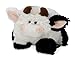 goDog Puppy Tough Ball Cow Dog Toy with Chew Guard Technology