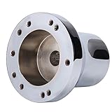 World 9.99 Mall Golf Cart Steering Wheel Fits for EZGO Club Car and Yamaha (Silver4)